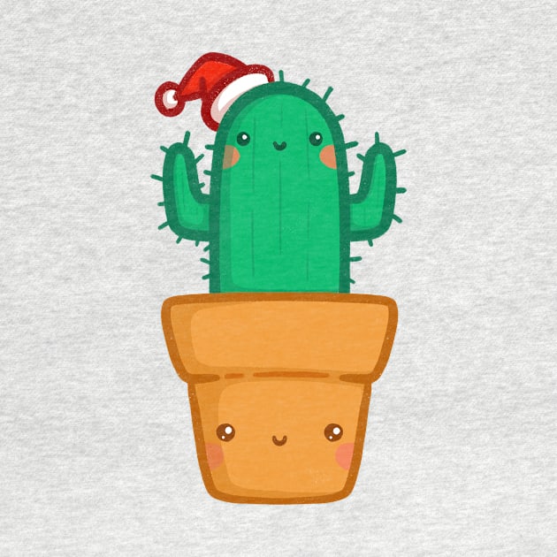 Christmas Cactus - Kawaii Cactus - Cute Cactus by perdita00